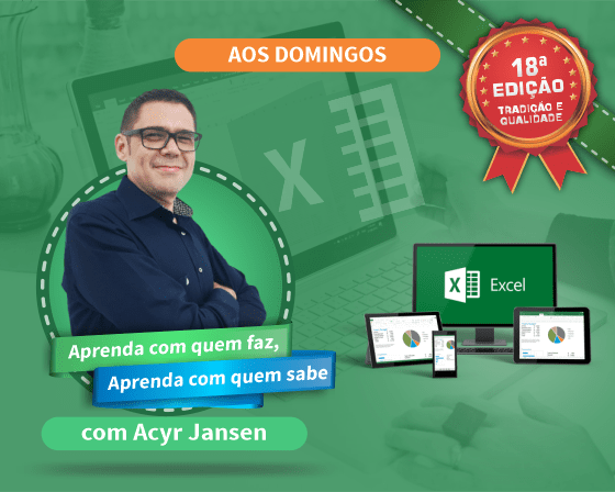 Curso Excel Intermediário com Acyr Jansen