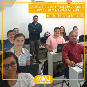 Foto da quinta edição do Curso Power BI