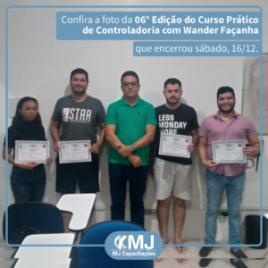 Foto da 06ª edição do Curso Prático de Controladoria com Wander Façanha